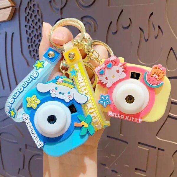 Cute Camera Projector Keychain - Image 2